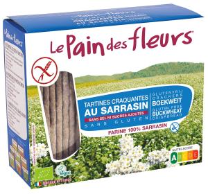PAIN DES FLEURS AU SARRASIN SANS SEL 150