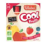 COOL FRUIT POMME FRAISE MYRTILLE X4
