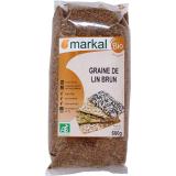 GRAINE DE LIN BRUN 500G