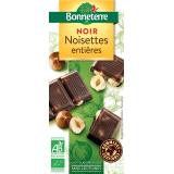 CHOCOLAT NOIR AUX NOISETTES ENTIERES