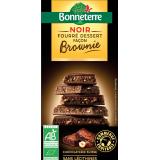 CHOCOLAT NOIR FOURRE AU BROWNIE