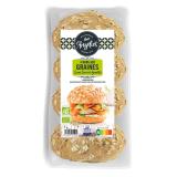 BUNS GRAINES S/SUCRE AJOUTES X4