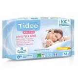 LINGETTES SANS PARFUM CALENDULA TIDOO