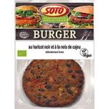 BURGER HARICOT NOIR ET NOIX DE CAJOU